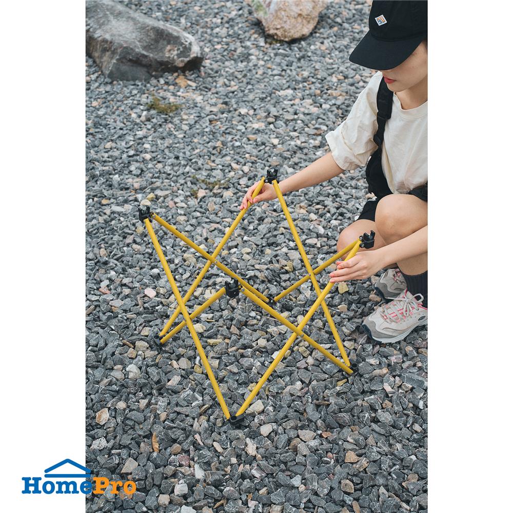 ชุดสนามแคมป์ปิ้ง 2 ที่นั่ง SPRING XPLOR สีดำ/เหลือง