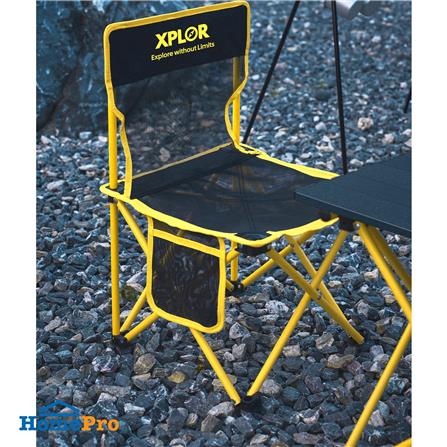 ชุดสนามแคมป์ปิ้ง 2 ที่นั่ง SPRING XPLOR สีดำ/เหลือง_6
