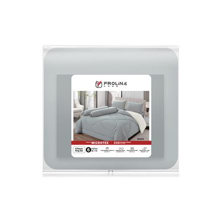 ชุดผ้าปูที่นอน 6 ฟุต (ชุด 6 ชิ้น) FROLINA MICROTEX SF033_3