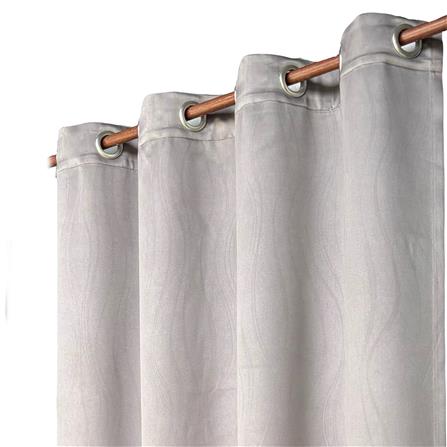 ผ้าม่าน EYELET HOME LIVING STYLE MEET UV 150X220 ซม. สีเทา_2