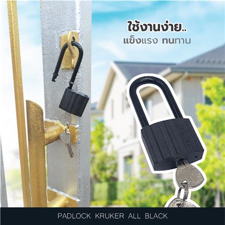 กุญแจ KRUKER KK-9561 38 มม. สีดำ_4