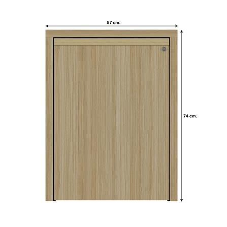 บานถังแก๊สเรียบ JUPITER JUVENTAS 57x74 ซม. สี WOODS_4