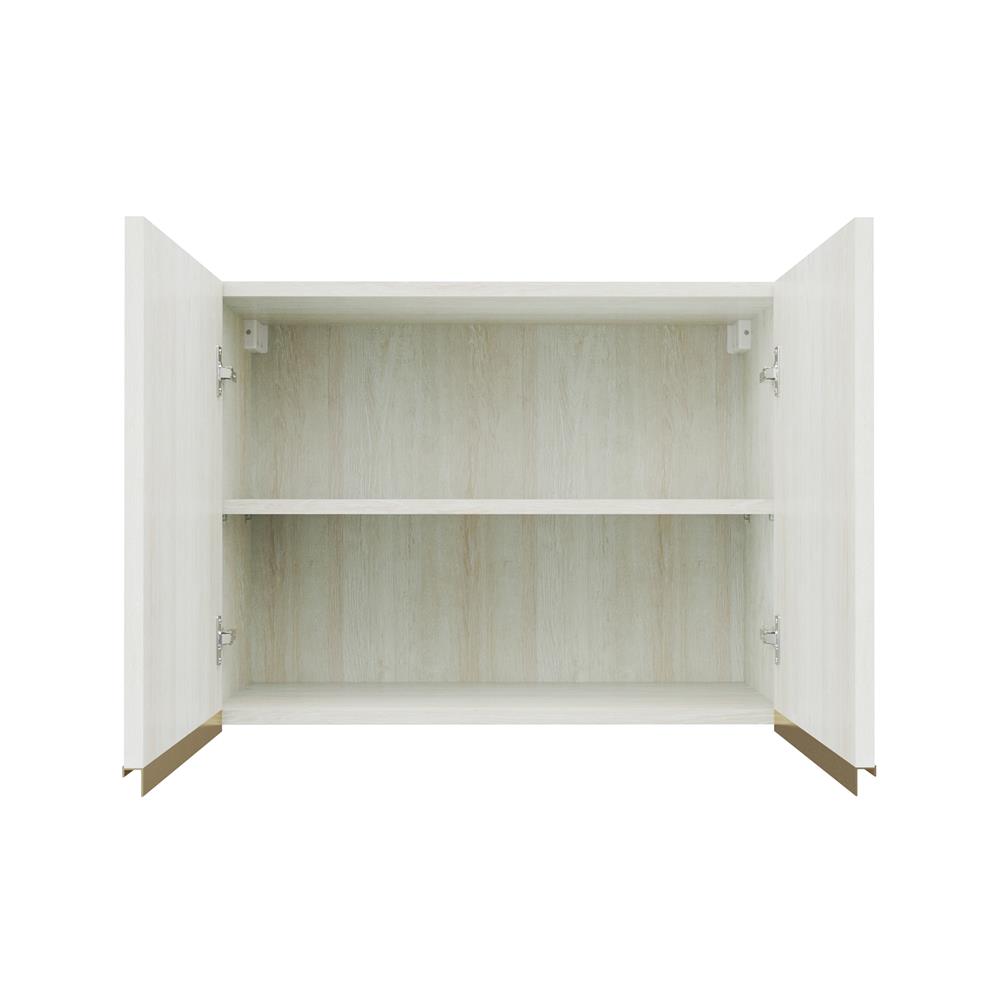 ตู้แขวนคู่ JUPITER JUVENTAS 80x60 ซม. สี SNOW WOOD