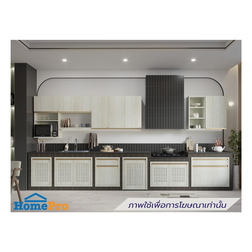 ตู้แขวนคู่ JUPITER JUVENTAS 80x60 ซม. สี SNOW WOOD