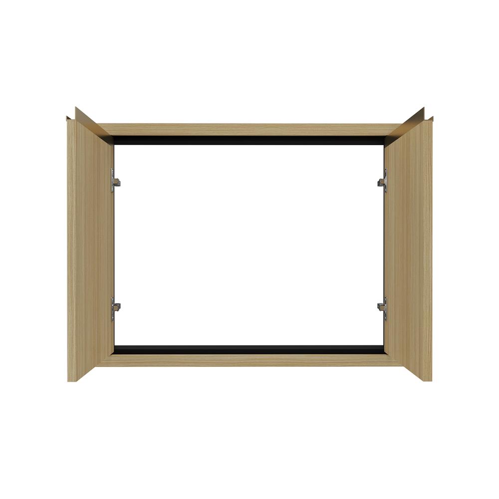 บานซิงค์คู่เรียบ JUPITER JUVENTAS 87x67 ซม. สี WOODS