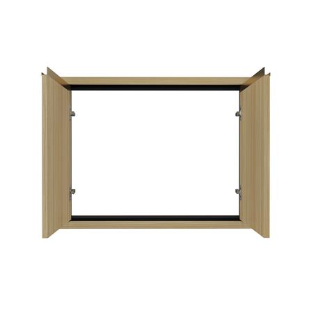 บานซิงค์คู่เรียบ JUPITER JUVENTAS 87x67 ซม. สี WOODS_2