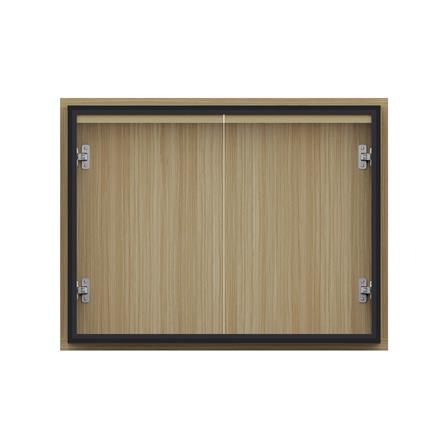 บานซิงค์คู่เรียบ JUPITER JUVENTAS 87x67 ซม. สี WOODS_3