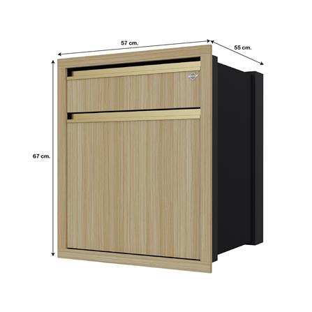 ตู้ลิ้นชัก JUPITER JUVENTAS 57x67 ซม. สี WOODS_5