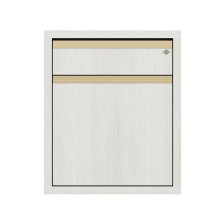 ตู้ลิ้นชัก JUPITER JUVENTAS 57x67 ซม. สี SNOW WOOD_0