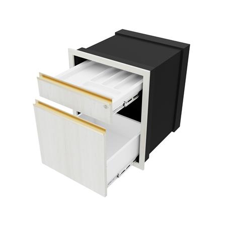 ตู้ลิ้นชัก JUPITER JUVENTAS 57x67 ซม. สี SNOW WOOD_2