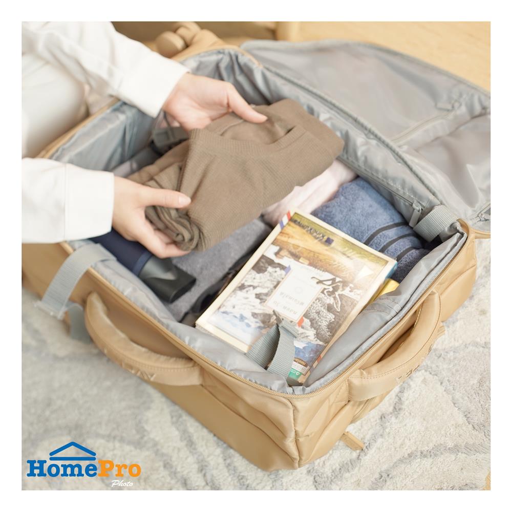 กระเป๋าเดินทางผ้า 20 นิ้ว AVENTRA TOKYO สีเบจ