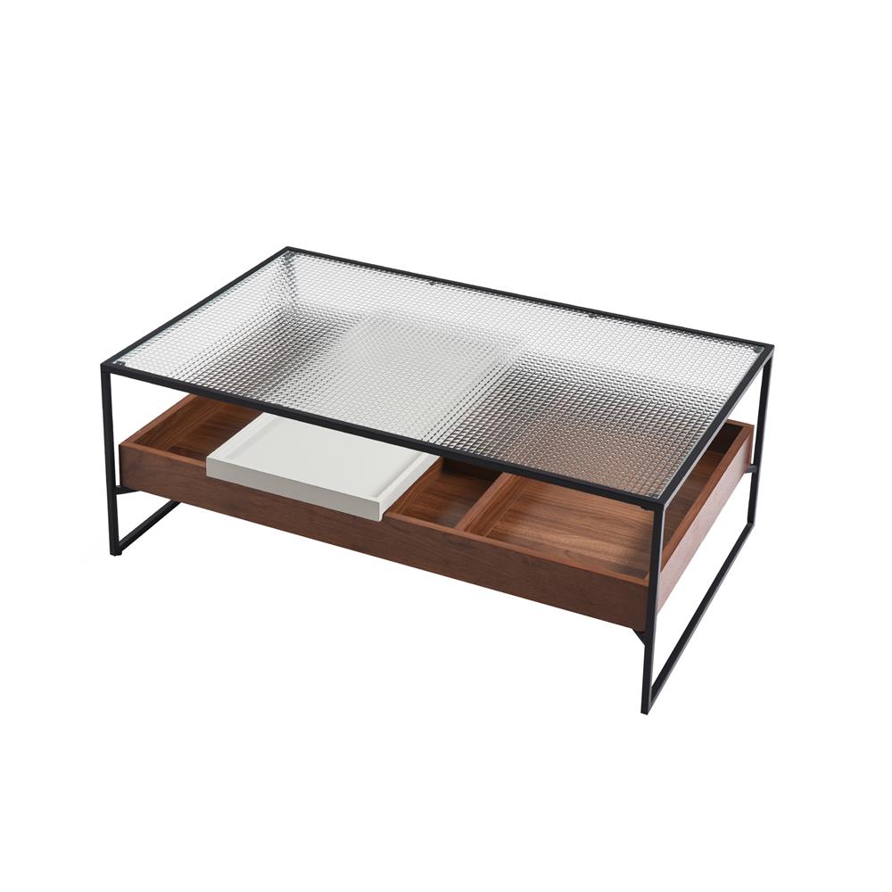 โต๊ะกลาง BENETTA CARELLA 90 ซม. สีน้ำตาล