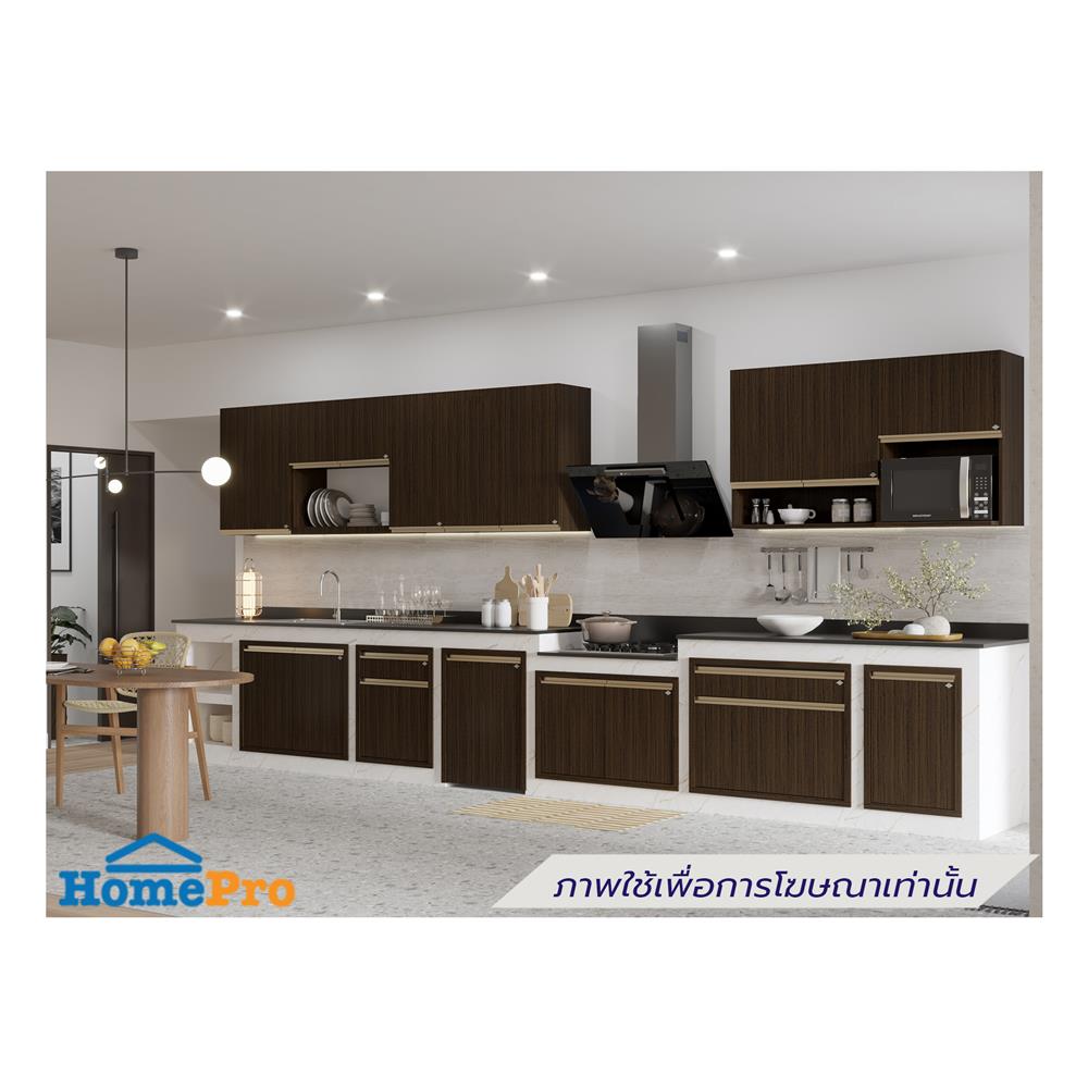 บานซิงค์คู่เรียบ JUPITER JUVENTAS 87x67 ซม. สี DARK TEAK