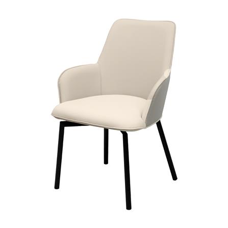 เก้าอี้ทานข้าวหมุนได้ BENETTA SERENO สีเบจ_0