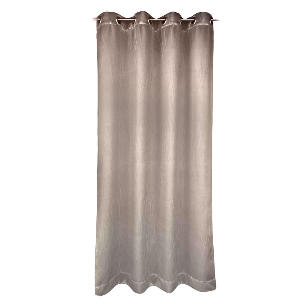 ผ้าม่าน EYELET HOME LIVING STYLE MEET UV 150X220 ซม. สีน้ำตาล_1