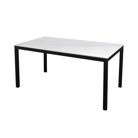 โต๊ะทานข้าว FURDINI VELINA 160 ซม. สีขาว/ดำ_0