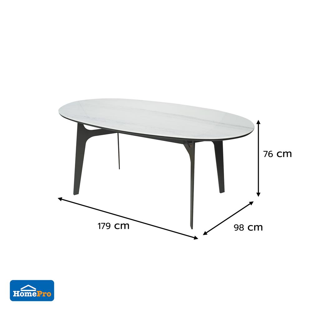 โต๊ะอาหาร BENETTA SERENO ลายหินอ่อน