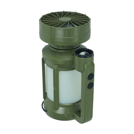 ไฟ LED แคมป์ปิ้งโซลาร์พร้อมพัดลม WORTH FL2525 160 ลูเมน DAYLIGHT_1