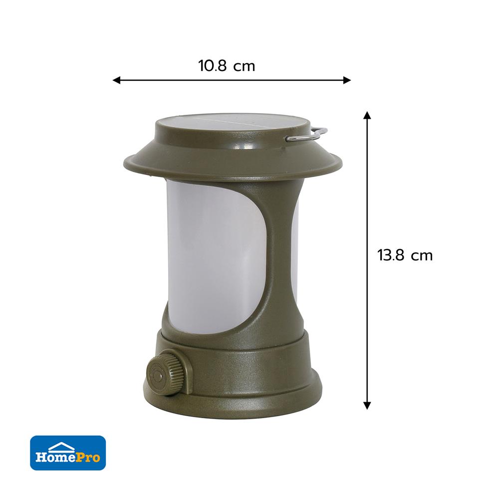 ไฟ LED แคมป์ปิ้งโซลาร์ WORTH FL2578 120 ลูเมน WARMWHITE