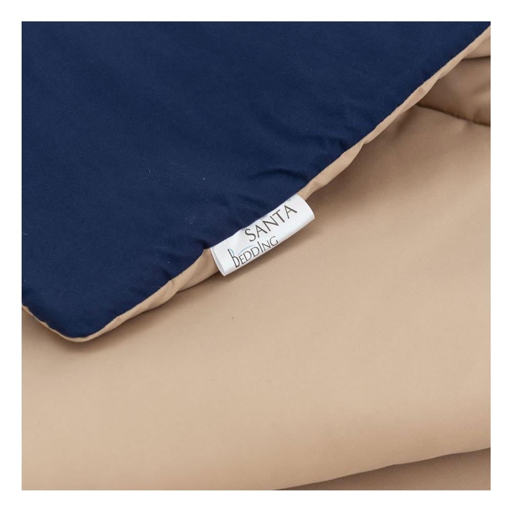 ผ้านวม SANTA BEDDING 70x90 นิ้ว สี BROWN/BLUE