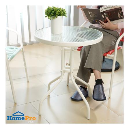 โต๊ะเหล็ก SPRING CLOUDY 60 ซม. สีขาว_4