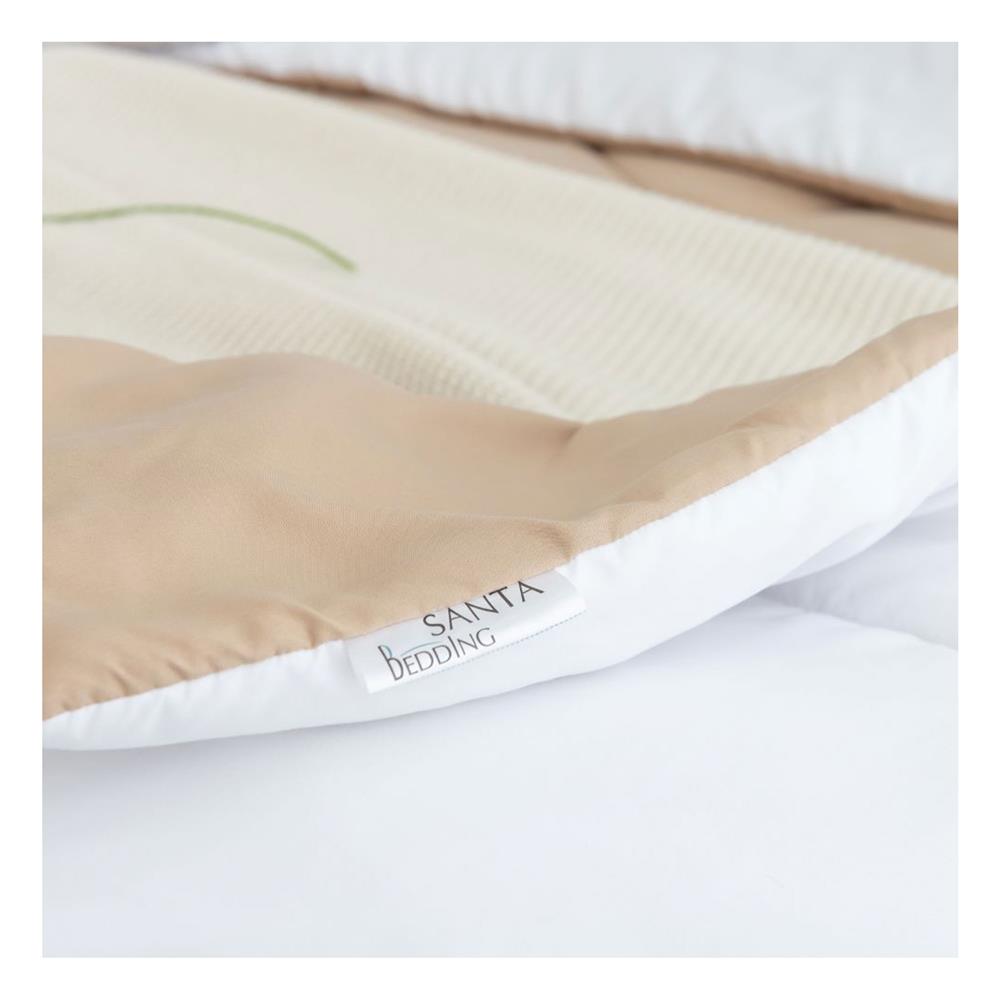 ผ้านวม SANTA BEDDING 70x90 นิ้ว สี BROWN/WHITE