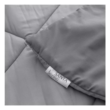 ผ้านวม SANTA BEDDING 100x90 นิ้ว สี LIGHT GREY/DARK GREY_1