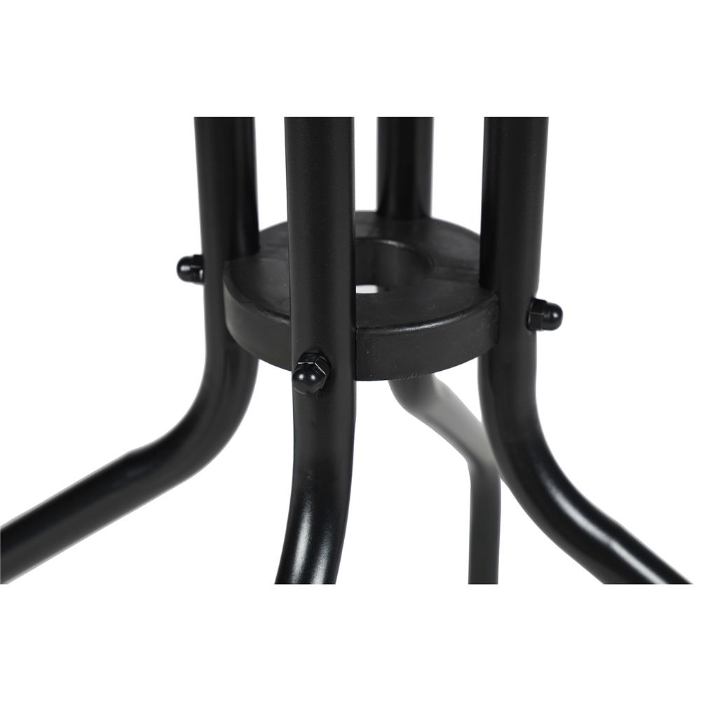 โต๊ะเหล็ก SPRING CODY 60 ซม. สีดำ