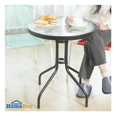 โต๊ะเหล็ก SPRING CODY 60 ซม. สีดำ_4