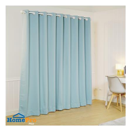 ผ้าม่าน EYELET HOME LIVING STYLE EASY UV 310X220 ซม. สีฟ้า_3