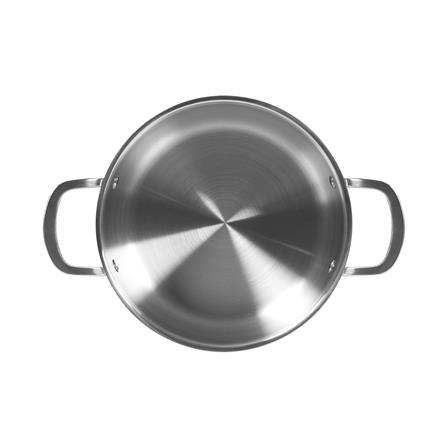 หม้อสเตนเลสพร้อมฝา 24 ซม. KECH BRAVE IH_2