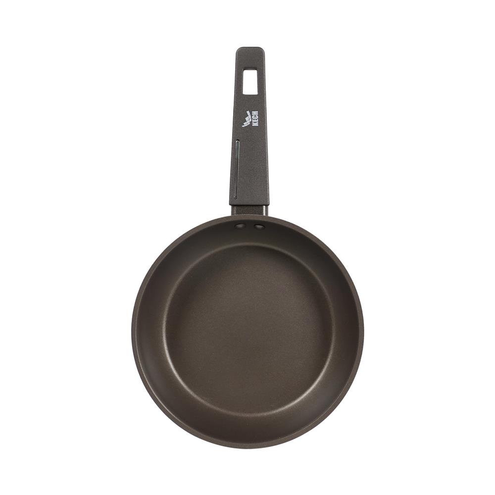 กระทะตื้น 20 ซม. KECH SABLE IH สีน้ำตาล