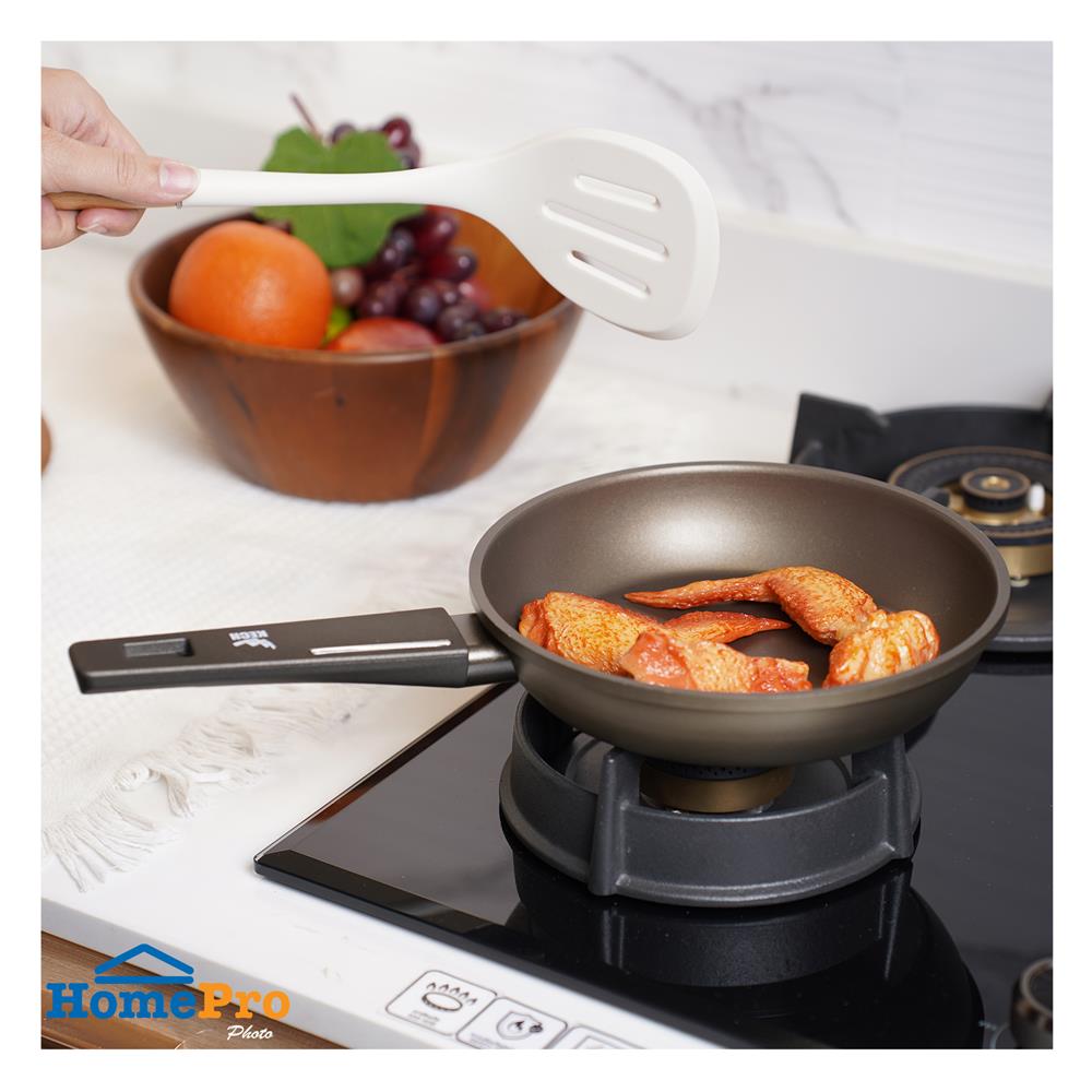 กระทะตื้น 20 ซม. KECH SABLE IH สีน้ำตาล