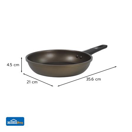 กระทะตื้น 20 ซม. KECH SABLE IH สีน้ำตาล_5