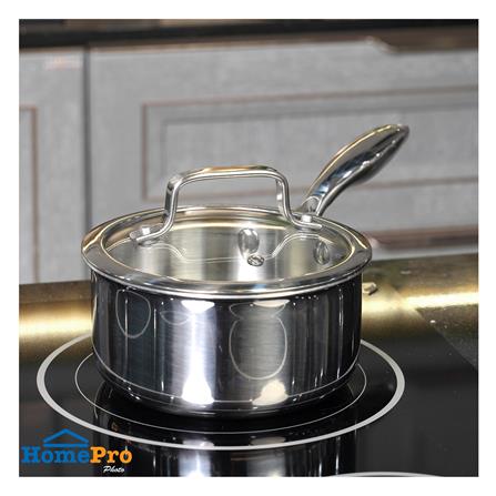 หม้อด้ามสเตนเลสพร้อมฝา 16 ซม. KECH BRAVE IH_4