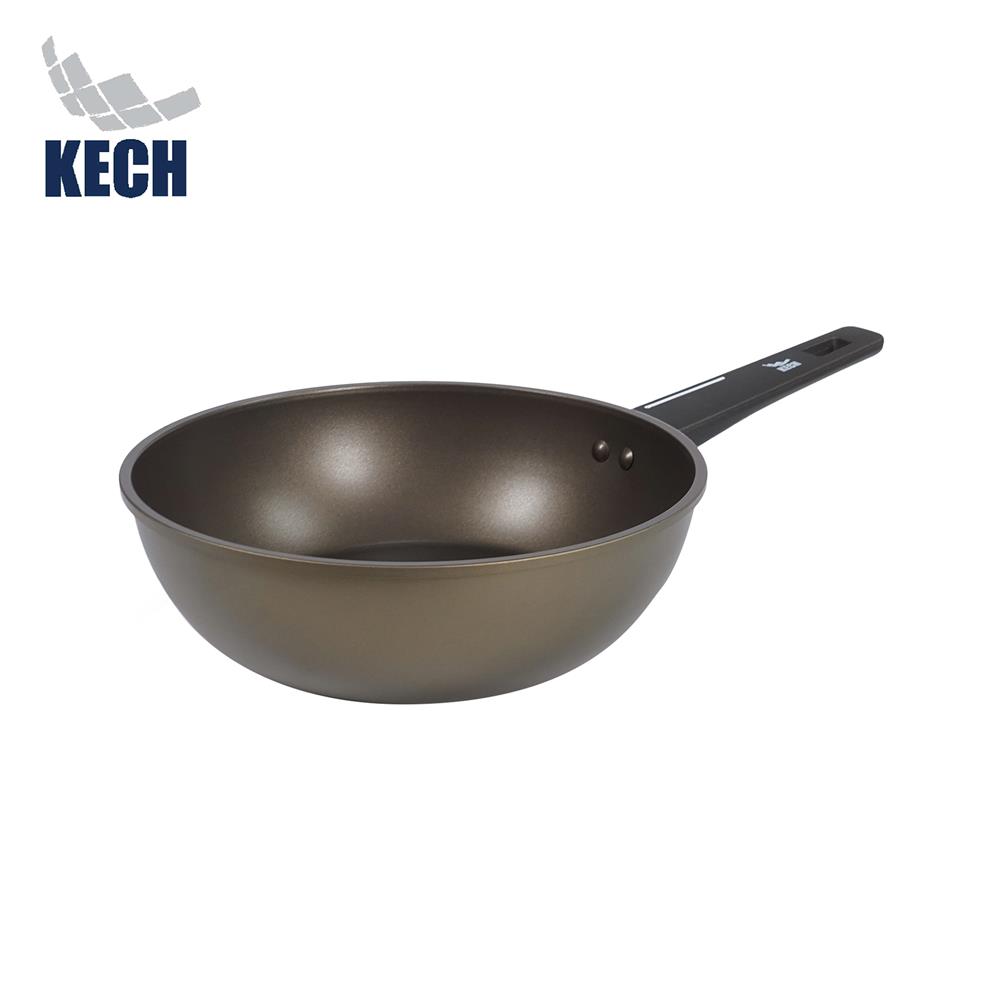 กระทะลึก 24 ซม. KECH SABLE IH สีน้ำตาล