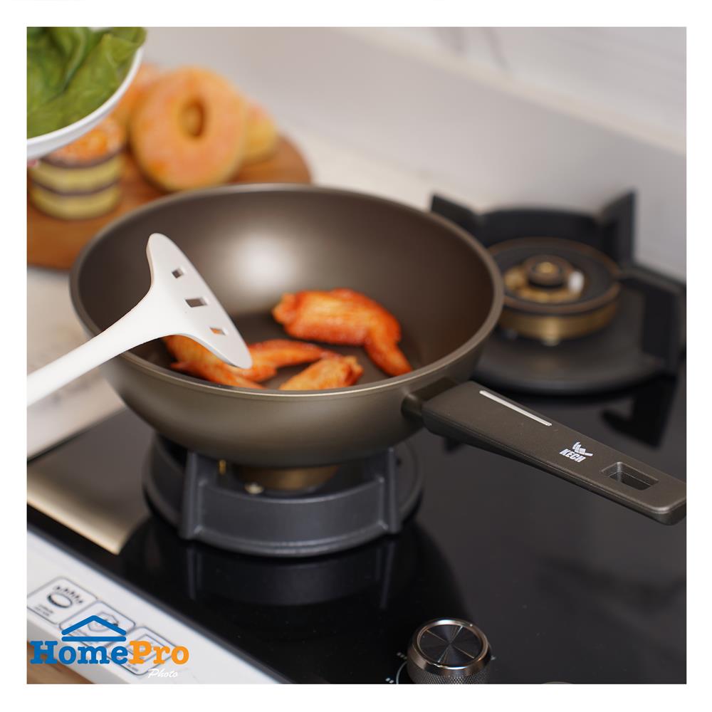 กระทะลึก 24 ซม. KECH SABLE IH สีน้ำตาล