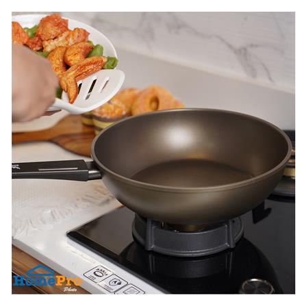 กระทะลึก 28 ซม. KECH SABLE IH สีน้ำตาล_4