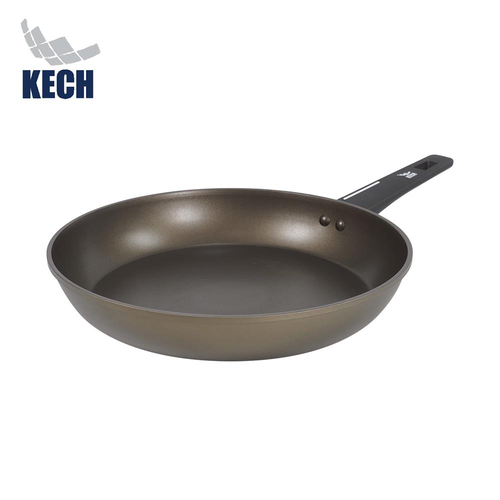กระทะตื้น 28 ซม. KECH SABLE IH สีน้ำตาล
