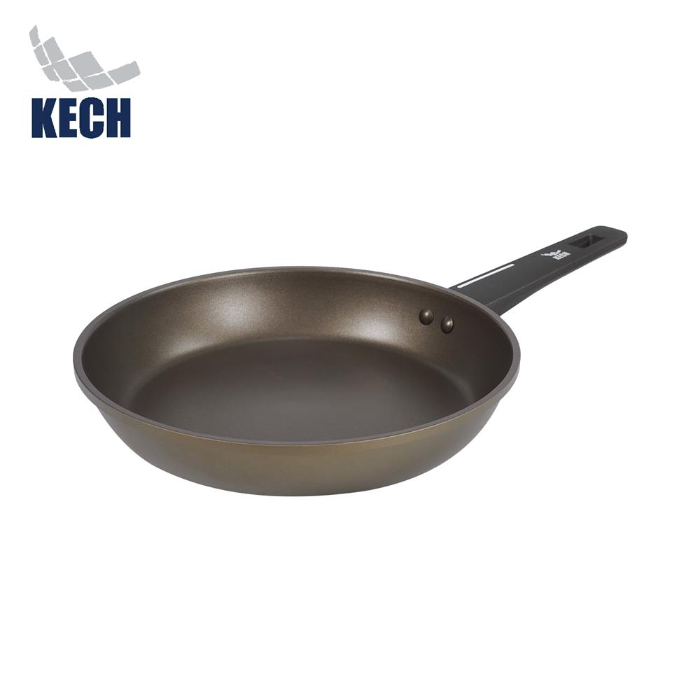 กระทะตื้น 24 ซม. KECH SABLE IH สีน้ำตาล