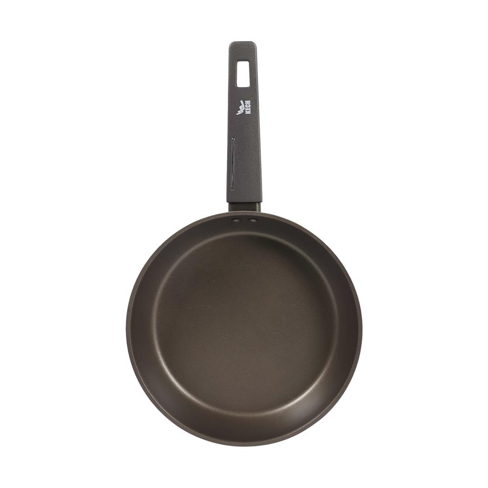 กระทะตื้น 24 ซม. KECH SABLE IH สีน้ำตาล