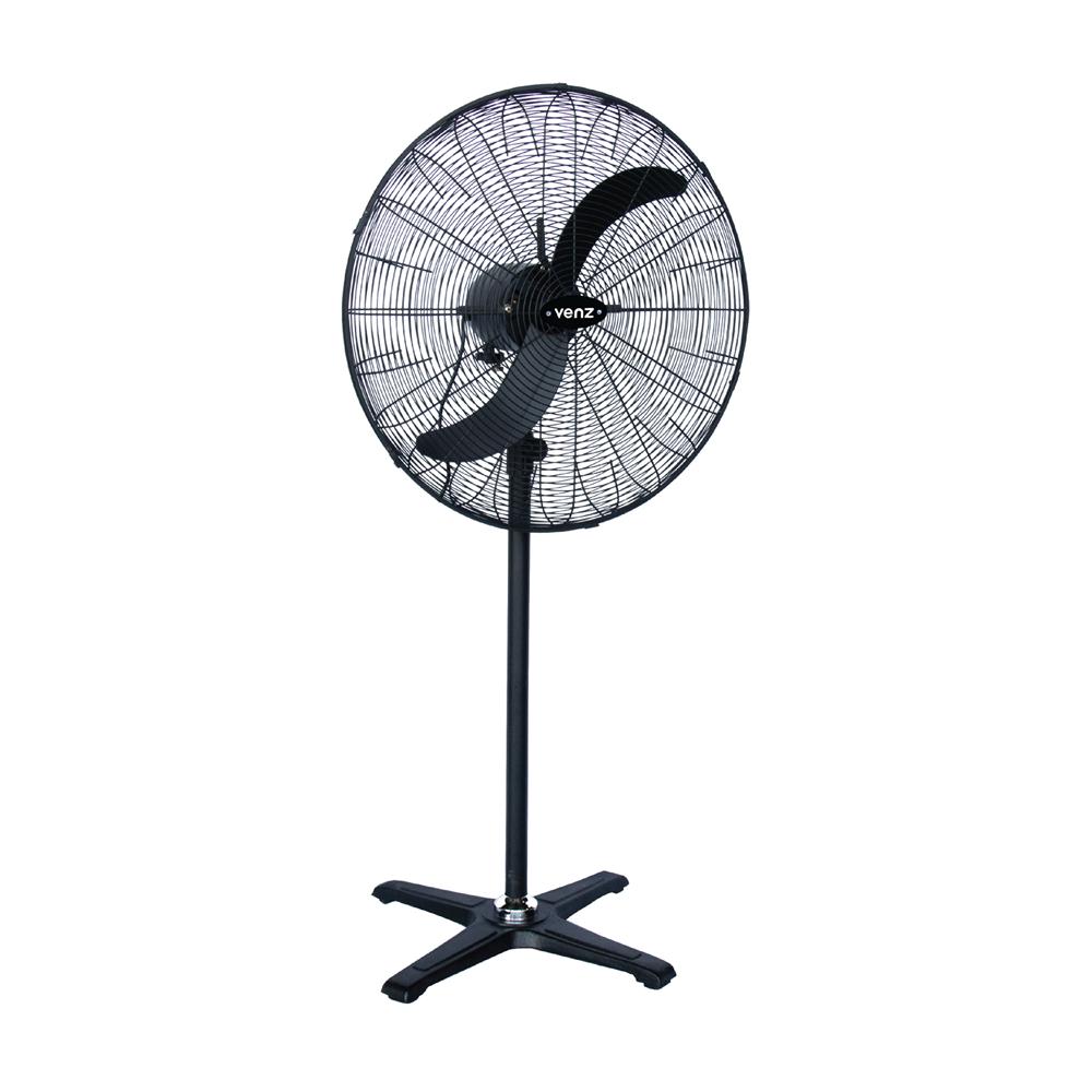 พัดลมอุตสาหกรรมขาเดี่ยว 24 นิ้ว VENZ FS-60 สีดำ
