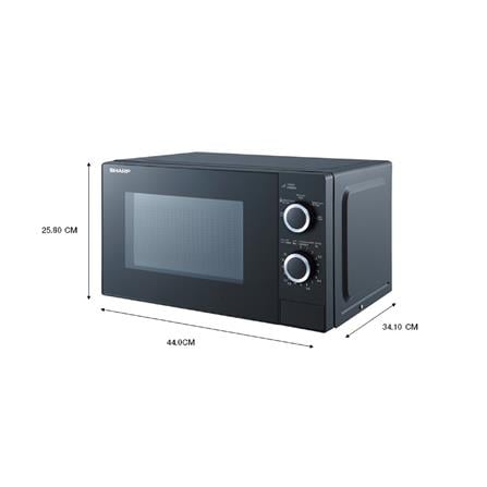 ไมโครเวฟ SHARP R-S20M5TB-B 20 ลิตร_6