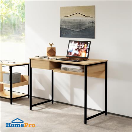 โต๊ะทำงานไม้ FURDINI PORTER 100 ซม. สี NATURAL_4