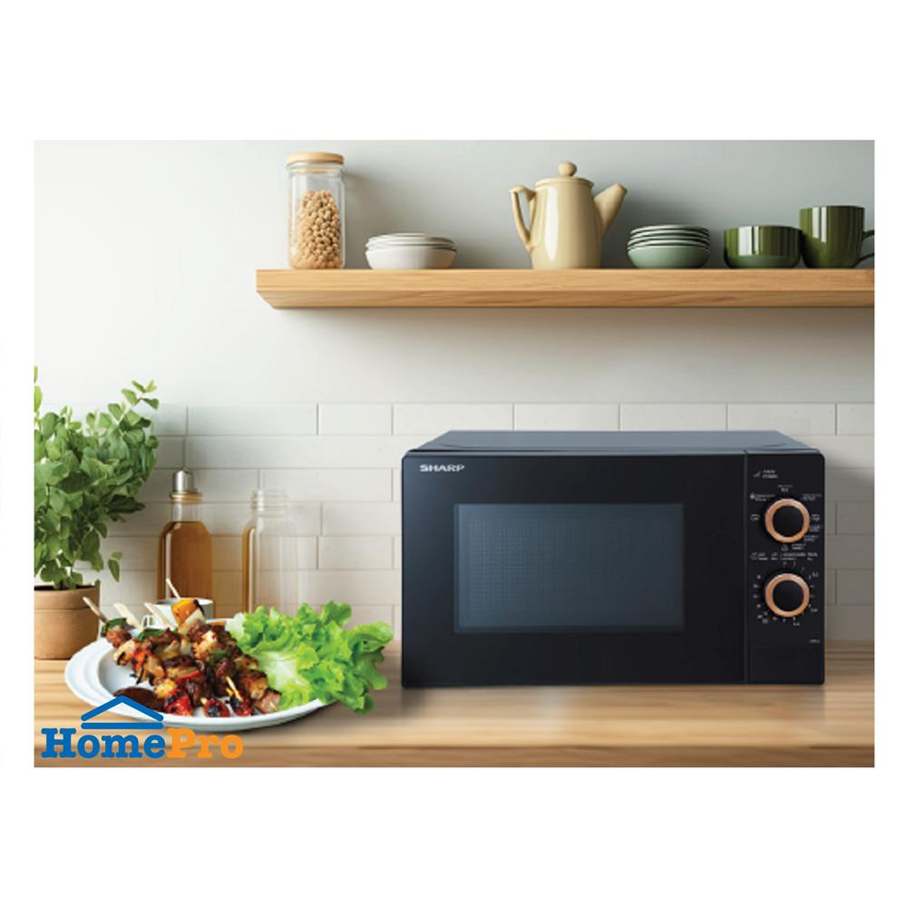 ไมโครเวฟ SHARP R-G20M5TA-B 20 ลิตร
