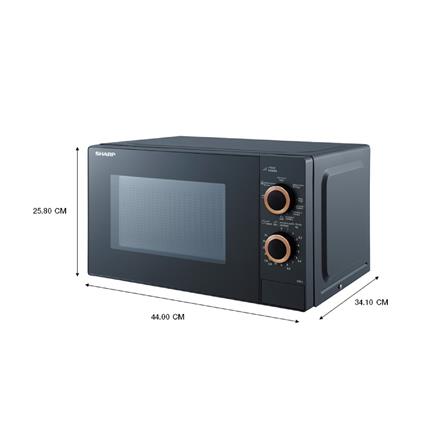 ไมโครเวฟ SHARP R-G20M5TA-B 20 ลิตร_7