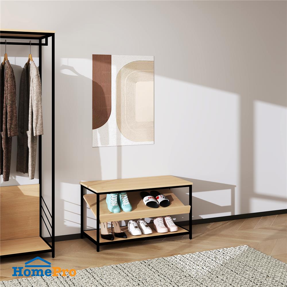 ชั้นวางรองเท้า FURDINI PORTER 80 ซม. สี NATURAL