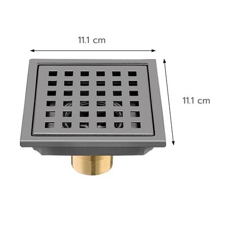 ตะแกรงกันกลิ่น DEXZON X-JK028FT-GM 4.3 นิ้ว_1