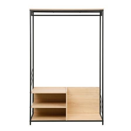 ตู้เสื้อผ้าบานโล่ง FURDINI PORTER 100 ซม. สี NATURAL_1