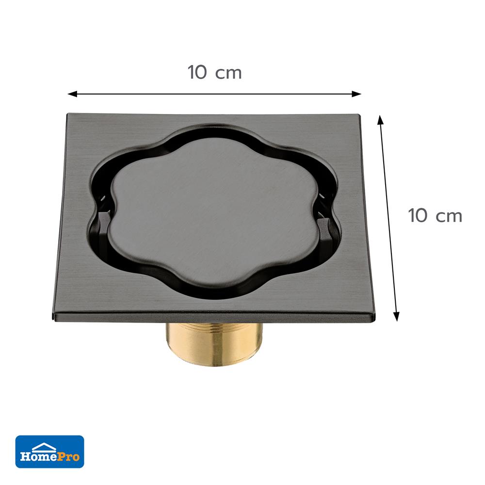ตะแกรงกันกลิ่น DEXZON S-J6110FS-GM 3.8 นิ้ว